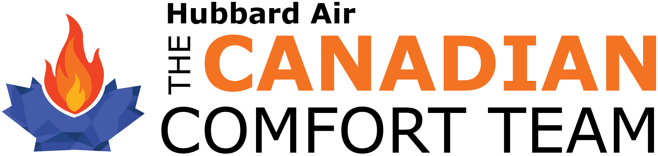 Hubbard Air The Canadian Comfort Team Logo